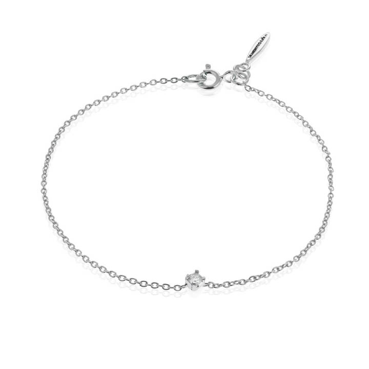 Diamond Sky drop Bracelet Argent dans le groupe Bracelet chez SCANDINAVIAN JEWELRY DESIGN (DSY-B10170-S)
