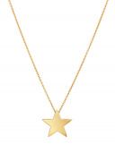 Star Large Collier (Or) 42 cm