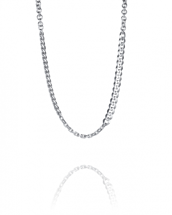 Rock My Chain Necklace dans le groupe Collier / Collier en argent chez SCANDINAVIAN JEWELRY DESIGN (10-100-02178-0000)