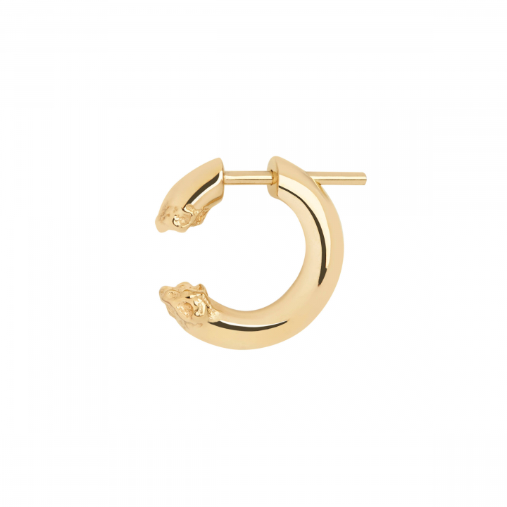 Terra 14 Earring Goldplated Silver (One) dans le groupe Boucles d'oreilles / Boucles d'oreilles en or chez SCANDINAVIAN JEWELRY DESIGN (100900YG-14)