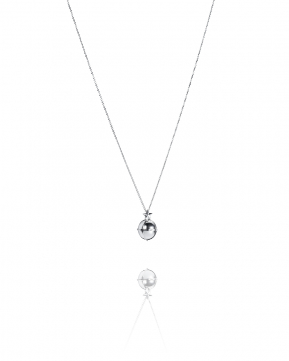 Treasure Ball Pendant Silver dans le groupe Collier / Collier en argent chez SCANDINAVIAN JEWELRY DESIGN (11-100-02182-0000)