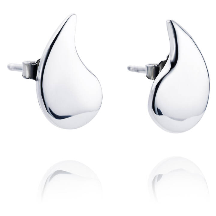 Waterdrops Boucle d'oreille Argent dans le groupe Boucles d'oreilles / Boucles d'oreilles en argent chez SCANDINAVIAN JEWELRY DESIGN (12-100-00415-0000)
