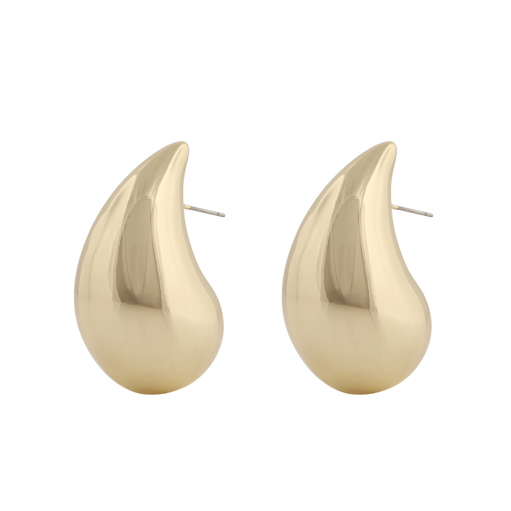 Yenni big ear Or dans le groupe Boucles d'oreilles / Boucles d'oreilles en or chez SCANDINAVIAN JEWELRY DESIGN (1302-6300-257)