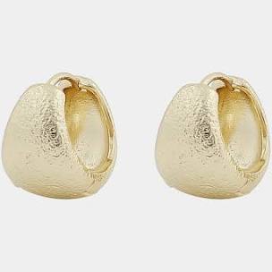 Serena oval ear Gold dans le groupe Boucles d'oreilles / Boucles d'oreilles en or chez SCANDINAVIAN JEWELRY DESIGN (1312-6400-257)