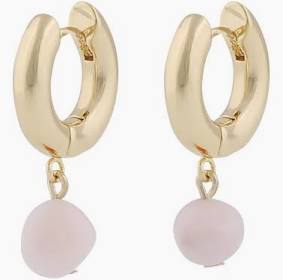 Sanna ear Gold light pink dans le groupe Boucles d'oreilles / Boucles d'oreilles en or chez SCANDINAVIAN JEWELRY DESIGN (1318-6600-379)