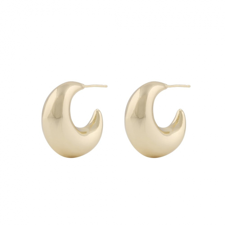 Millie round ear Gold dans le groupe Boucles d'oreilles / Boucles d'oreilles en or chez SCANDINAVIAN JEWELRY DESIGN (1321-6500-257)