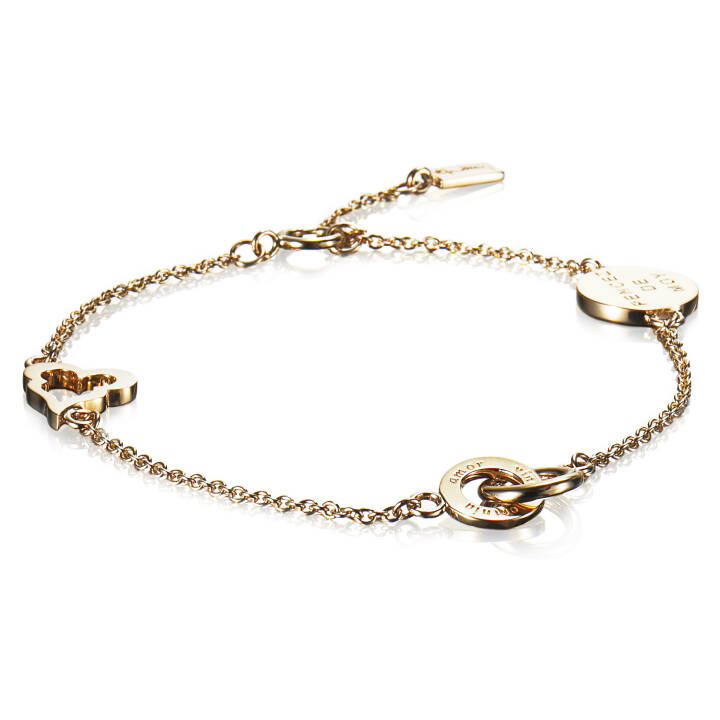 Mini Love Bracelet Or 15-19 cm dans le groupe Bracelet / Bracelet en or chez SCANDINAVIAN JEWELRY DESIGN (14-101-00871-1719)