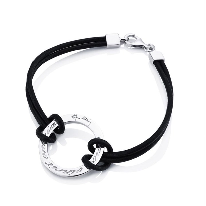 AVO Leather Bracelet dans le groupe Bracelet chez SCANDINAVIAN JEWELRY DESIGN (14-110-00530)