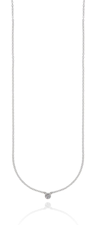 Cubic Collier Argent 55-60 cm dans le groupe Collier / Collier en argent chez SCANDINAVIAN JEWELRY DESIGN (1526211012)