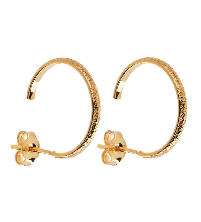Pearl/Vintage round Boucle d'oreille - Or dans le groupe Boucles d'oreilles / Boucles d'oreilles à perles chez SCANDINAVIAN JEWELRY DESIGN (1821420001)