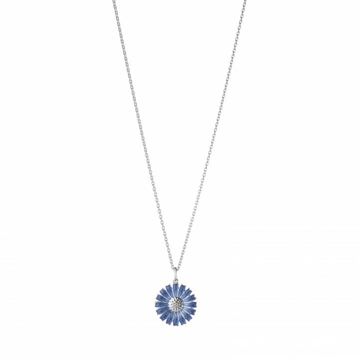 DAISY PEN SI BLU 18MM dans le groupe Collier / Collier en argent chez SCANDINAVIAN JEWELRY DESIGN (20001545)