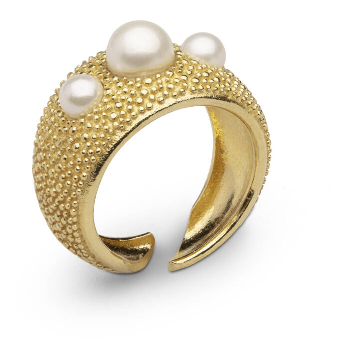 Pearl bubble Bague Or dans le groupe Bagues chez SCANDINAVIAN JEWELRY DESIGN (2115521165V)