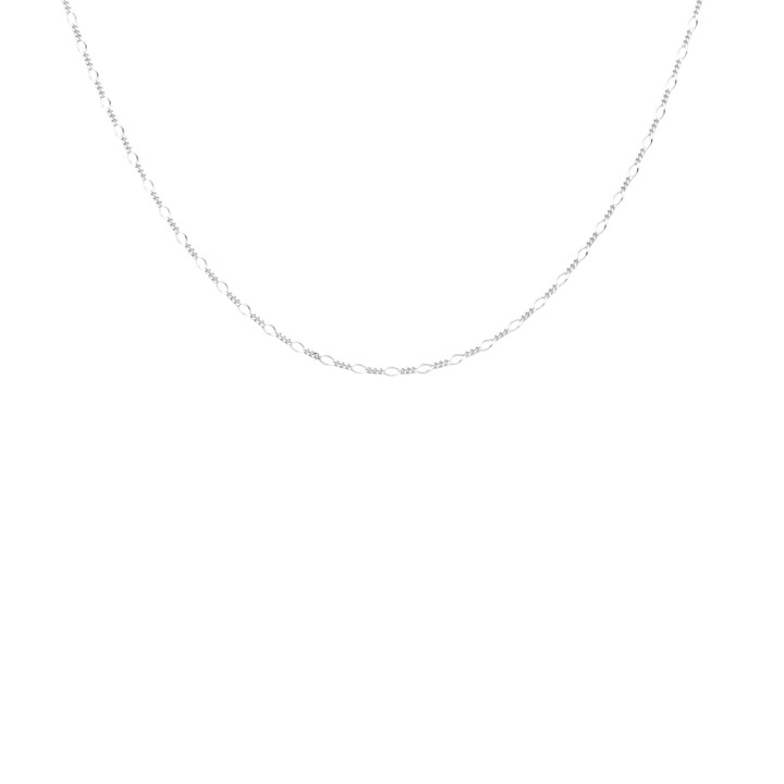 Figaro neck Argent 40-45 cm dans le groupe Collier / Collier en argent chez SCANDINAVIAN JEWELRY DESIGN (2214170002)