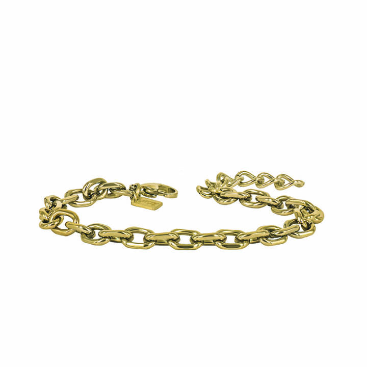 CHARLIE Chain Bracelet Blankt Or dans le groupe Bracelet chez SCANDINAVIAN JEWELRY DESIGN (364888)