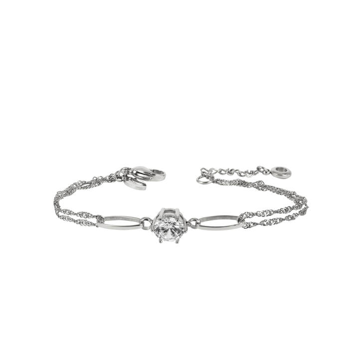 NOVA Crystal Bracelet Acier dans le groupe Bracelet chez SCANDINAVIAN JEWELRY DESIGN (370001)