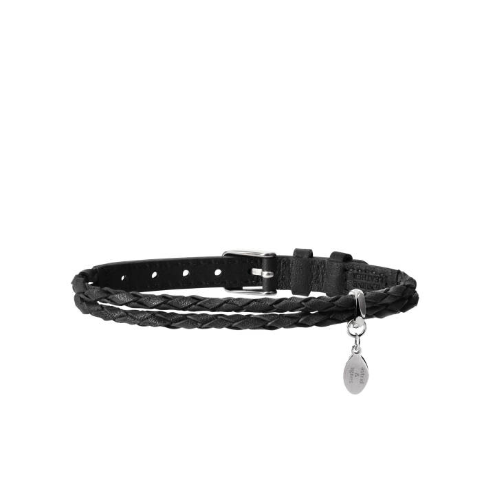 SVEA Bracelet Le noir/Acier dans le groupe Bracelet chez SCANDINAVIAN JEWELRY DESIGN (400623)
