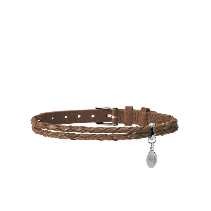 SVEA Bracelet Marront/Acier dans le groupe Bracelet chez SCANDINAVIAN JEWELRY DESIGN (400630)