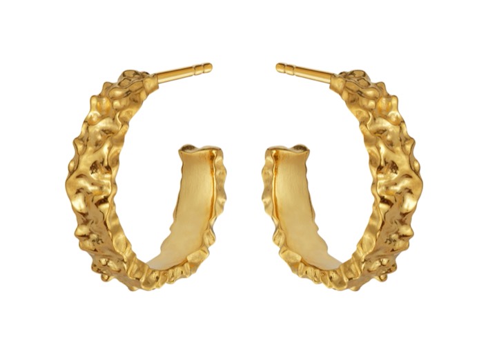 Aio Medium Boucle d'oreille (Or) dans le groupe Boucles d'oreilles / Boucles d'oreilles en or chez SCANDINAVIAN JEWELRY DESIGN (9566a)