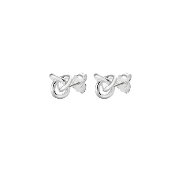 Le knot drop Boucle d'oreille Argent dans le groupe Boucles d'oreilles / Boucles d'oreilles en argent chez SCANDINAVIAN JEWELRY DESIGN (LKT-E10000-S)