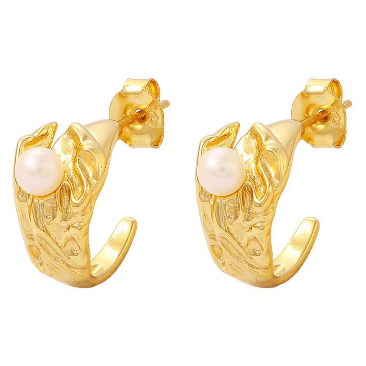 Kamma pearl Boucle d'oreille dans le groupe Boucles d'oreilles / Boucles d'oreilles à perles chez SCANDINAVIAN JEWELRY DESIGN (S08428G)