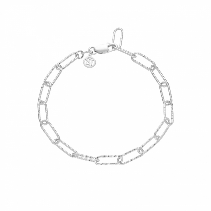 LUCE GRANDE Bracelet - Argent dans le groupe Bracelet / Bracelet en argent chez SCANDINAVIAN JEWELRY DESIGN (SJ-B12292-SS)