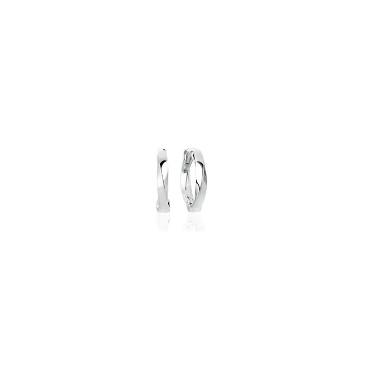 FERRARA PICCOLO PIANURA Boucle d'oreille (Argent) dans le groupe Boucles d'oreilles / Boucles d'oreilles en argent chez SCANDINAVIAN JEWELRY DESIGN (SJ-E12108-SS)