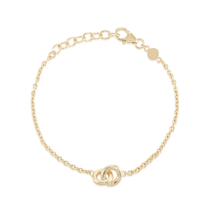 The knot mini Bracelet Gold dans le groupe Bracelet / Bracelet en or chez SCANDINAVIAN JEWELRY DESIGN (gp40)