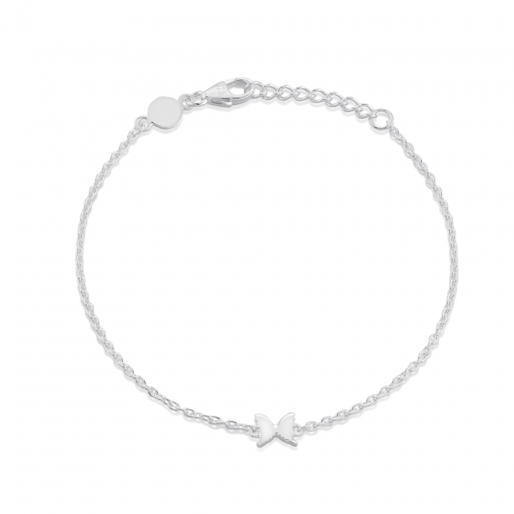 Petite papillion  Bracelet Silver dans le groupe Bracelet / Bracelet en argent chez SCANDINAVIAN JEWELRY DESIGN (s108)