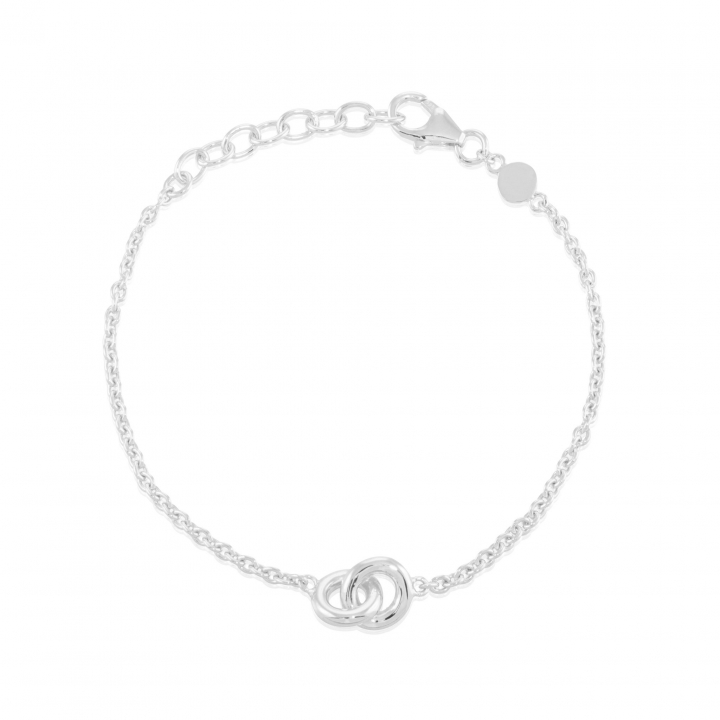 The knot mini Bracelet Silver dans le groupe Bracelet / Bracelet en argent chez SCANDINAVIAN JEWELRY DESIGN (s225)