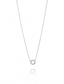 Circle Of Love Collier Or blanc 42-45 cm