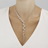 MOONLIGHT GRAPES Collier Argent