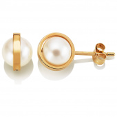 Day Pearl Boucle d'oreille Or
