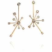 Kaboom & Stars Boucle d'oreille Or