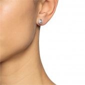 Little Day Pearl Boucle d'oreille Or blanc