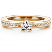 Heart To Heart 0.50 ct diamant Bague Or
