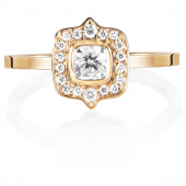 The Mrs 0.30 ct diamant Bague Or