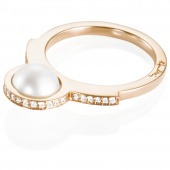 Day Pearl & Stars Bague Or