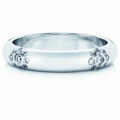Sweet Hearts Bague Or blanc