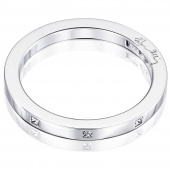 Thin & I Love You On Top Bague Or blanc