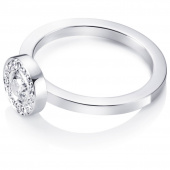 Wedding & Stars 0.40 ct diamant Bague Or blanc