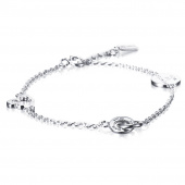 Mini Love Bracelet Argent 17-19 cm