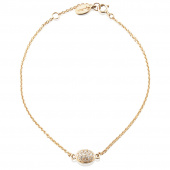 Love Bead Bracelet Or 17-19 cm