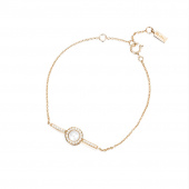 Little Day Pearl & Stars Bracelet Or 16-19 cm