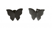 Butterfly Boucle d'oreille black