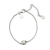 Pearl chain braclet Argent