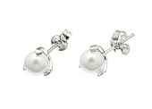 Pearl small stud Boucle d'oreille Argent