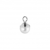 Letters Pearl pendant Argent/ per styck