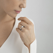 MERCY SMALL Bague Argent