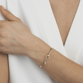MAGIC BANGLE Bracelet Diamant 0.12 ct Or blanc