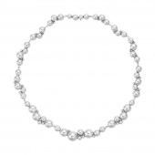 MOONLIGHT GRAPES Collier Argent